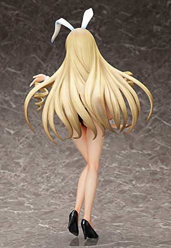 FREEing 1:4 Scale Cecilia Alcott Bare Leg Bunny Version PVC Figure - Anime Collectible, Perfect for Display & Gifting