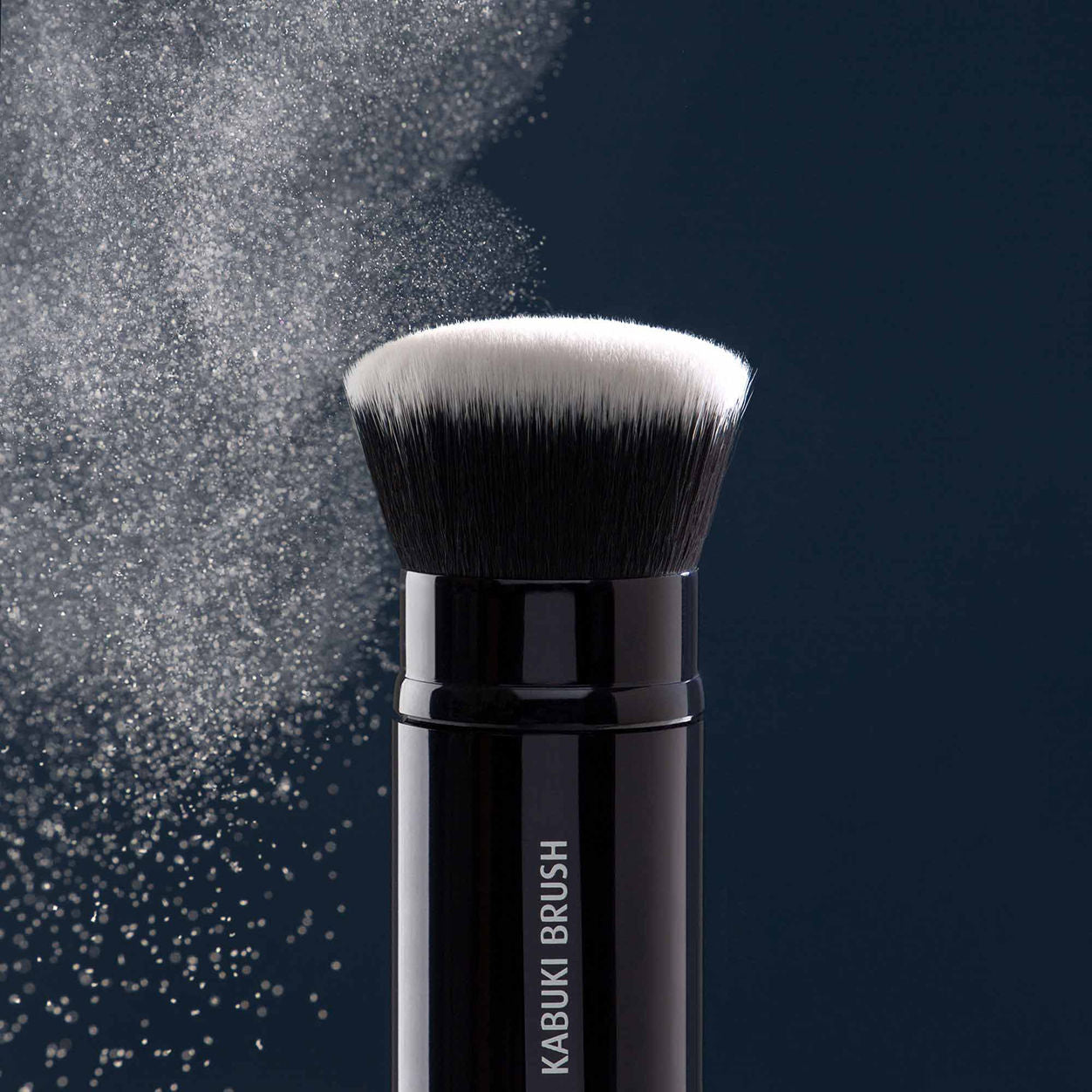 Lune Aster Kabuki Brush - Premium Soft Bristle Makeup Brush for Flawless Powder & Blush Application - Perfect for Travel & Professional Makeup Kits