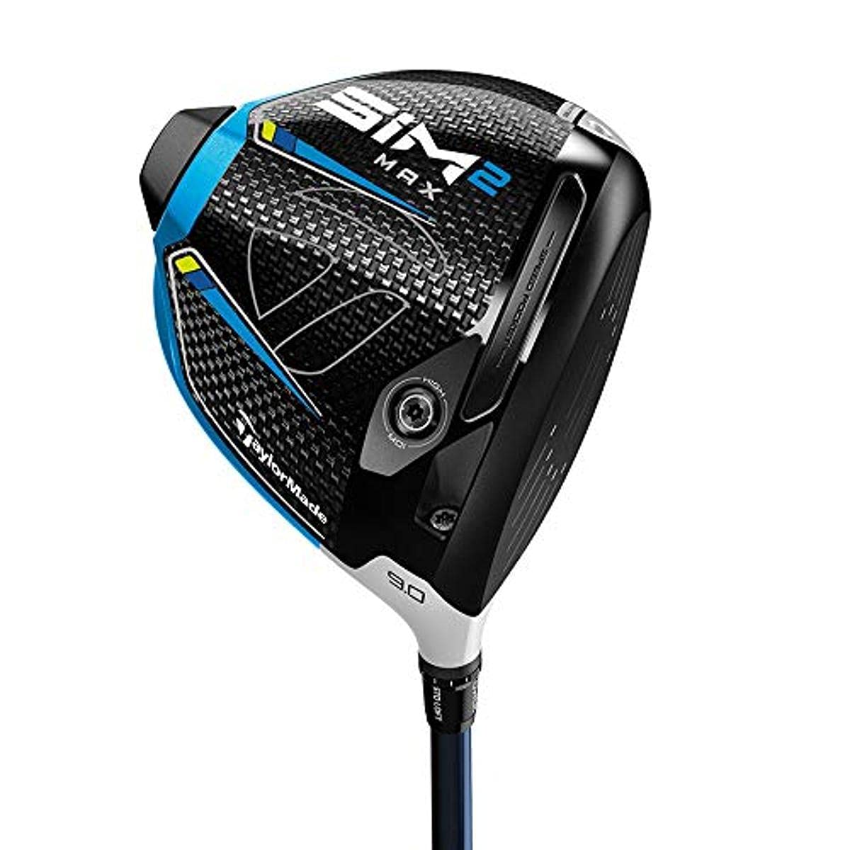 TaylorMade SiM 2 Max Driver for Men - High Performance Golf Club with Forgiveness & Distance | Perfect for Golfers Seeking Long Drives & Accuracy on the Course
