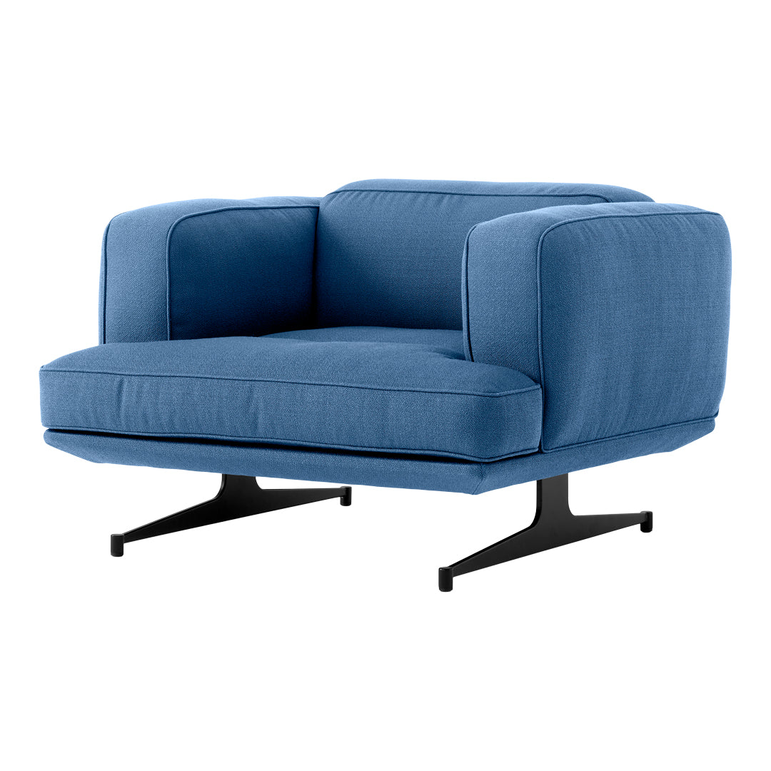 Comfortable Inland Lounge Chair for Living Room, Patio & Outdoor Relaxation - Modern Accent Chair with Soft Cushions for Home Decor