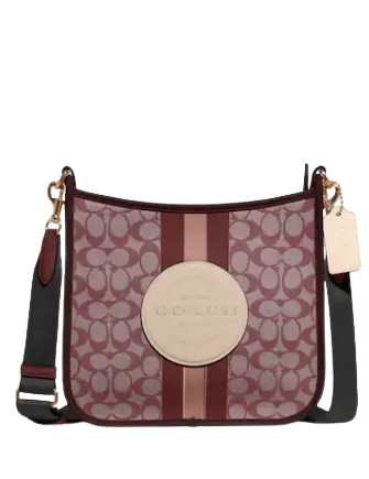 Coach Dempsey File Bag in Signature Jacquard with Stripe & Patch - Stylish Work Tote for Women, Perfect for Office, Business & Travel Accessories