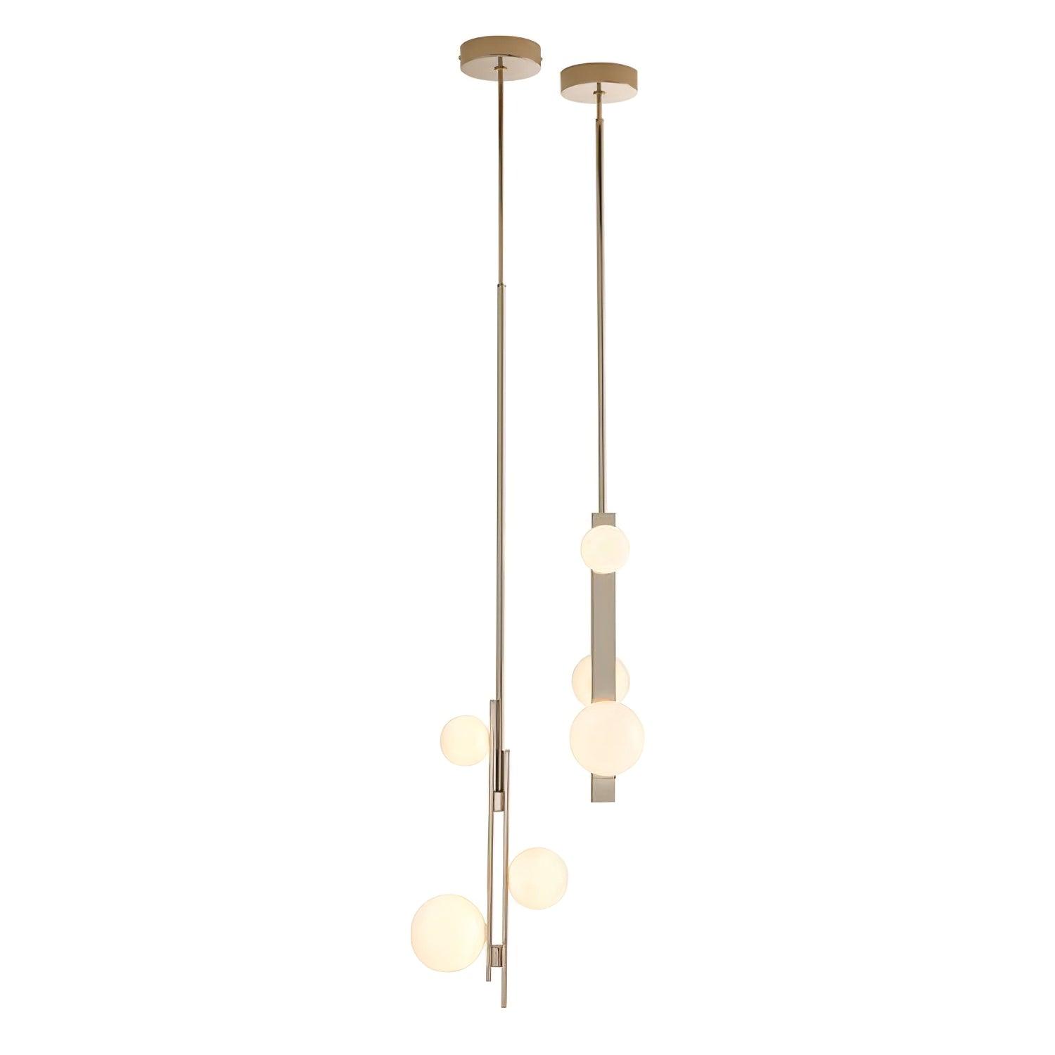 Jaklin Modern Pendant Lamp - Sleek Hanging Light Fixture for Kitchen Island, Dining Room & Bedroom Decor - Energy Efficient LED Bulb Compatible