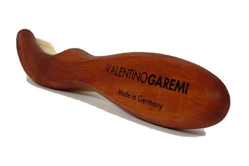 Valentino Garemi Boar Hair Hat Brush - Remove Stains & Pet Hair - for Hats & Caps Care