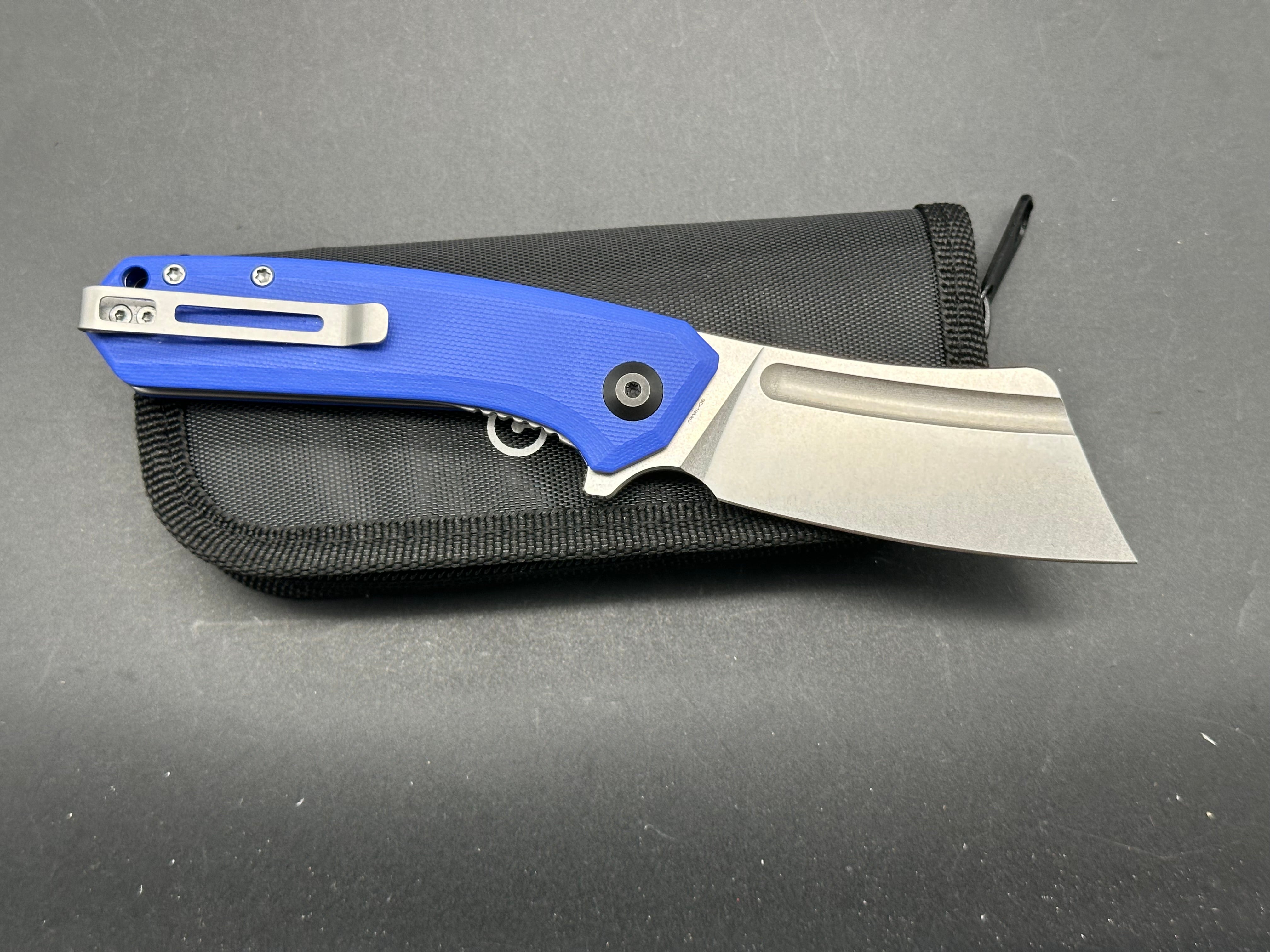 CIVIVI Mini Bullmastif Flipper Knife - Premium G10 Handle Folding Pocket Knife for EDC, Outdoor Camping & Survival Gear