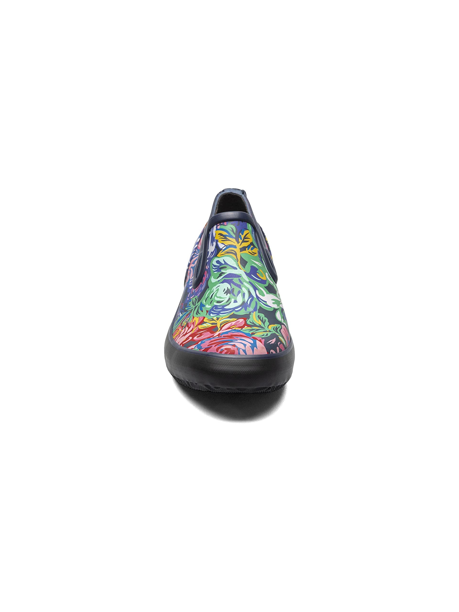 BOGS Women's Patch Slip-On Rose Garden Clog - Waterproof Garden Shoes for Women, Comfortable Slip Resistant Outdoor Clogs - Perfect for Gardening, Farming, and Outdoor Activities