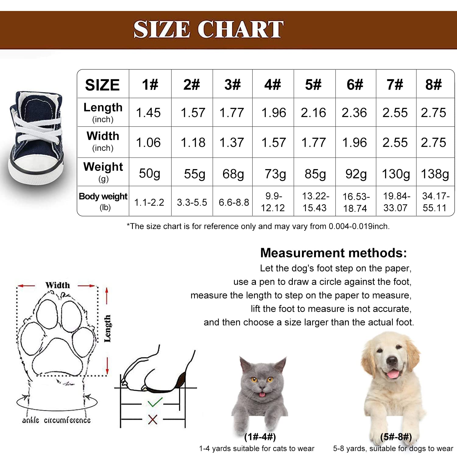 **Dog Shoes for Small & Large Dogs - Non-Slip Puppy Sneakers for Outdoor Walking, Running & Hot Pavement - Breathable Canvas Pet Boots for Cats & Dogs (4 Pack) - Perfect for Hiking, Beach & Winter Protection**