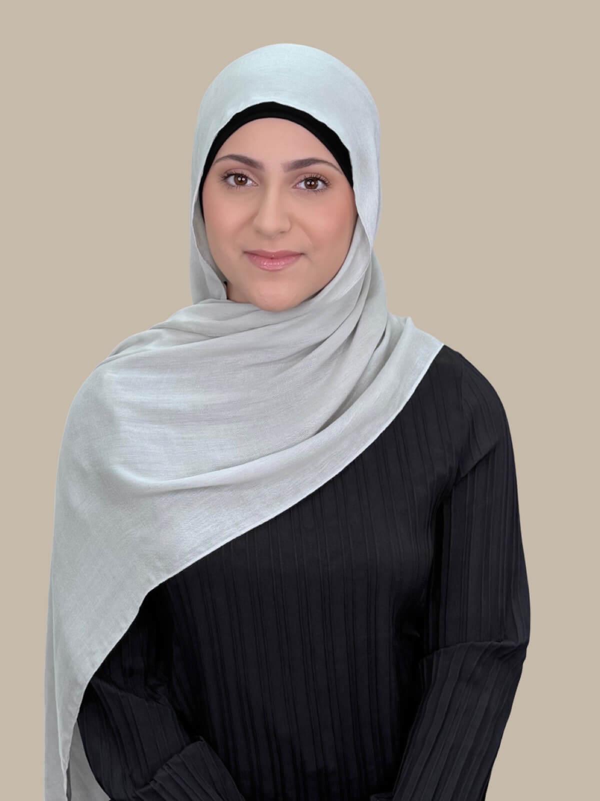 Fashionable Cotton Modal Hijab for Women - Soft & Breathable Scarf - Perfect for Daily Wear, Prayer, and Special Occasions
