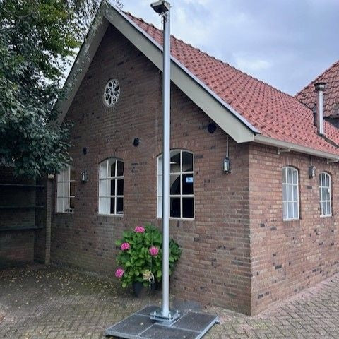Adjustable Aluminum Camera Mast 3 Meters (9.8ft) with 90mm Diameter & Tile Frame - Perfect for Outdoor Photography, Videography, and Surveillance