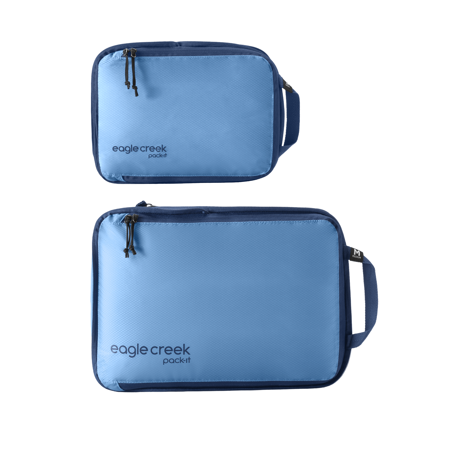 Eagle Creek Pack It Isolate Compression Cube Set - Small/Medium for Travel Organizers | Perfect for Suitcase, Backpack & Carry-On Luggage Packing