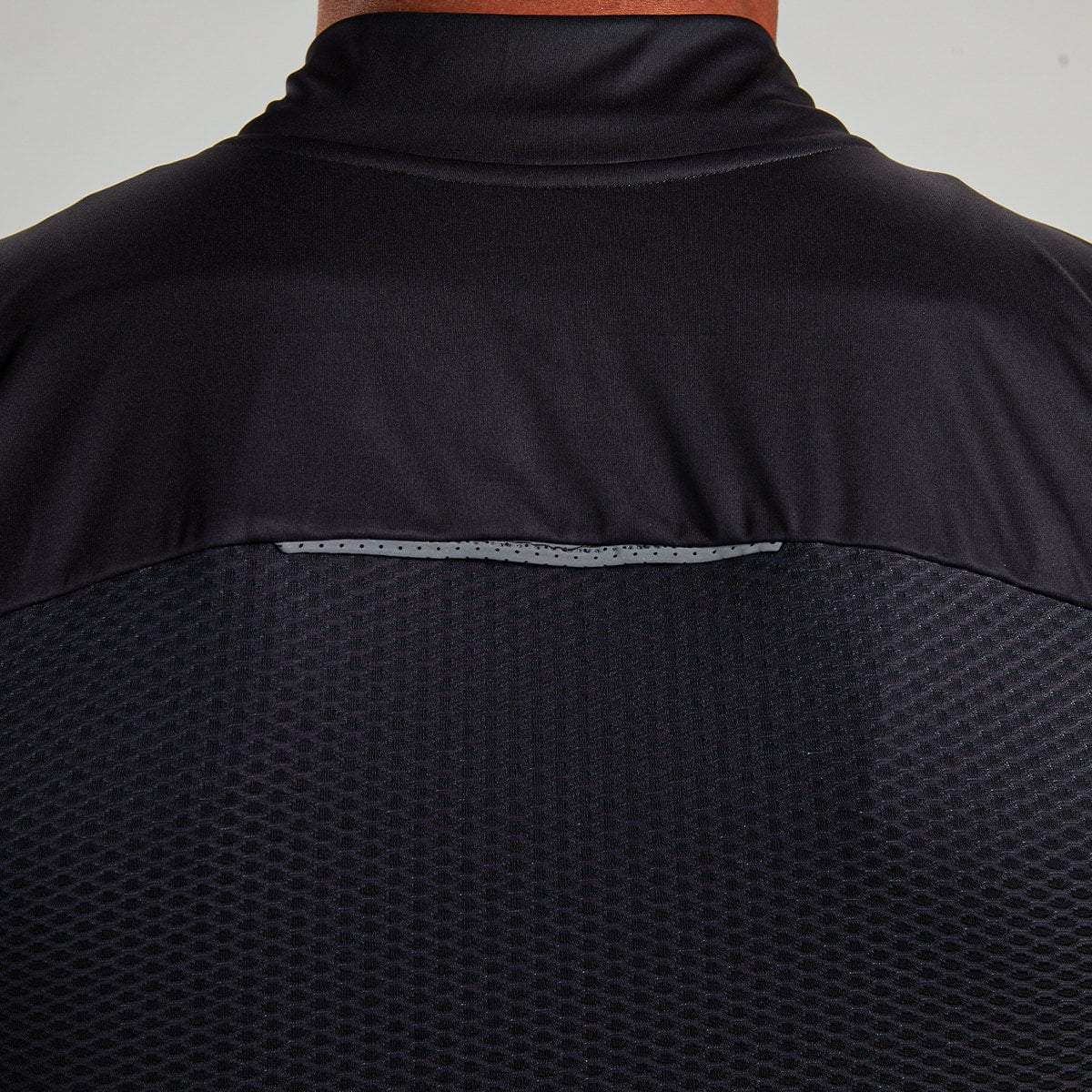Men's High-Visibility Cycling Vest - Breathable & Reflective for Safety - Black - Perfect for Road Biking, Commuting & Night Rides