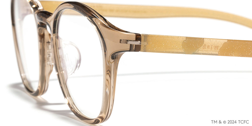 JINS x Care Bears Birthday Bear Glasses - Cute & Stylish Eyewear for Kids & Adults - Perfect for Birthdays, Parties & Everyday Wear
