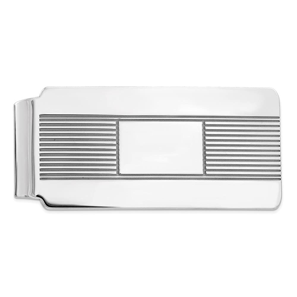 925 Sterling Silver Money Clip for Men - Elegant & Durable Cash Holder - Perfect for Gifts, Weddings, Business & Everyday Use
