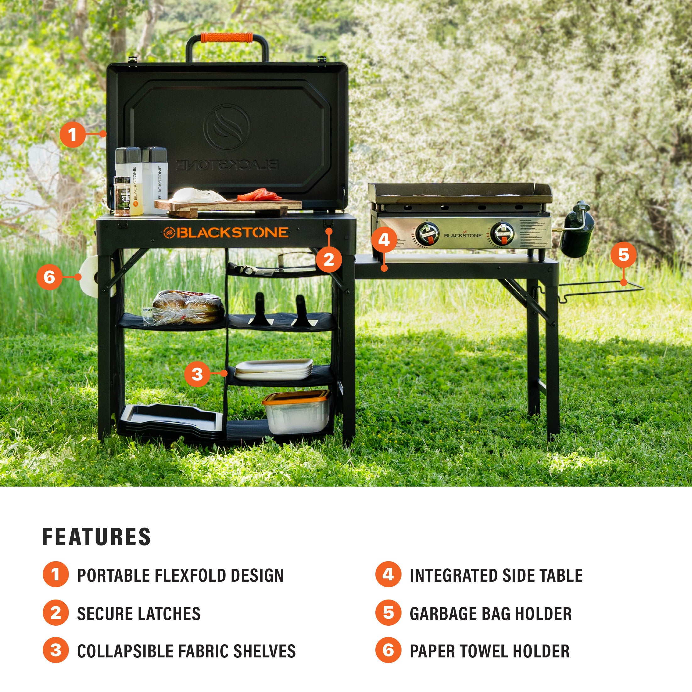 Portable Serving and Storage Prep Cart - Ideal for Catering, Buffets, and Kitchen Organization | On-the-Go Food Service Solution