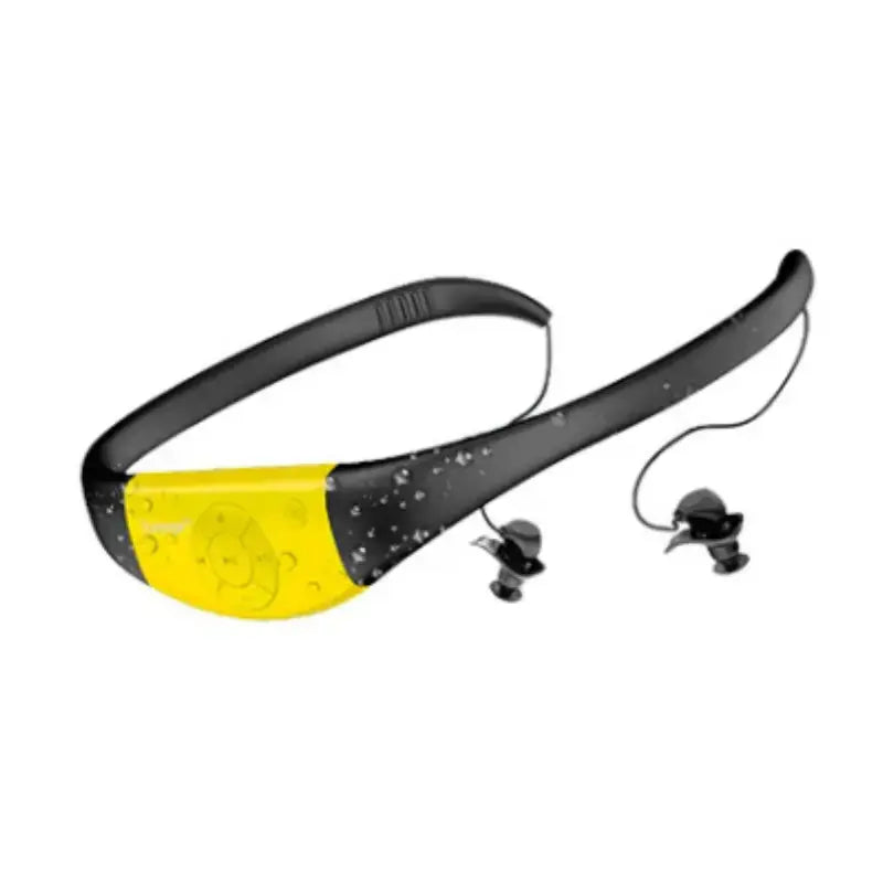 Wireless Waterproof Swimming Headphones with Bluetooth Transmitter & Earbuds - Perfect for Pool, Beach, and Underwater Music Listening