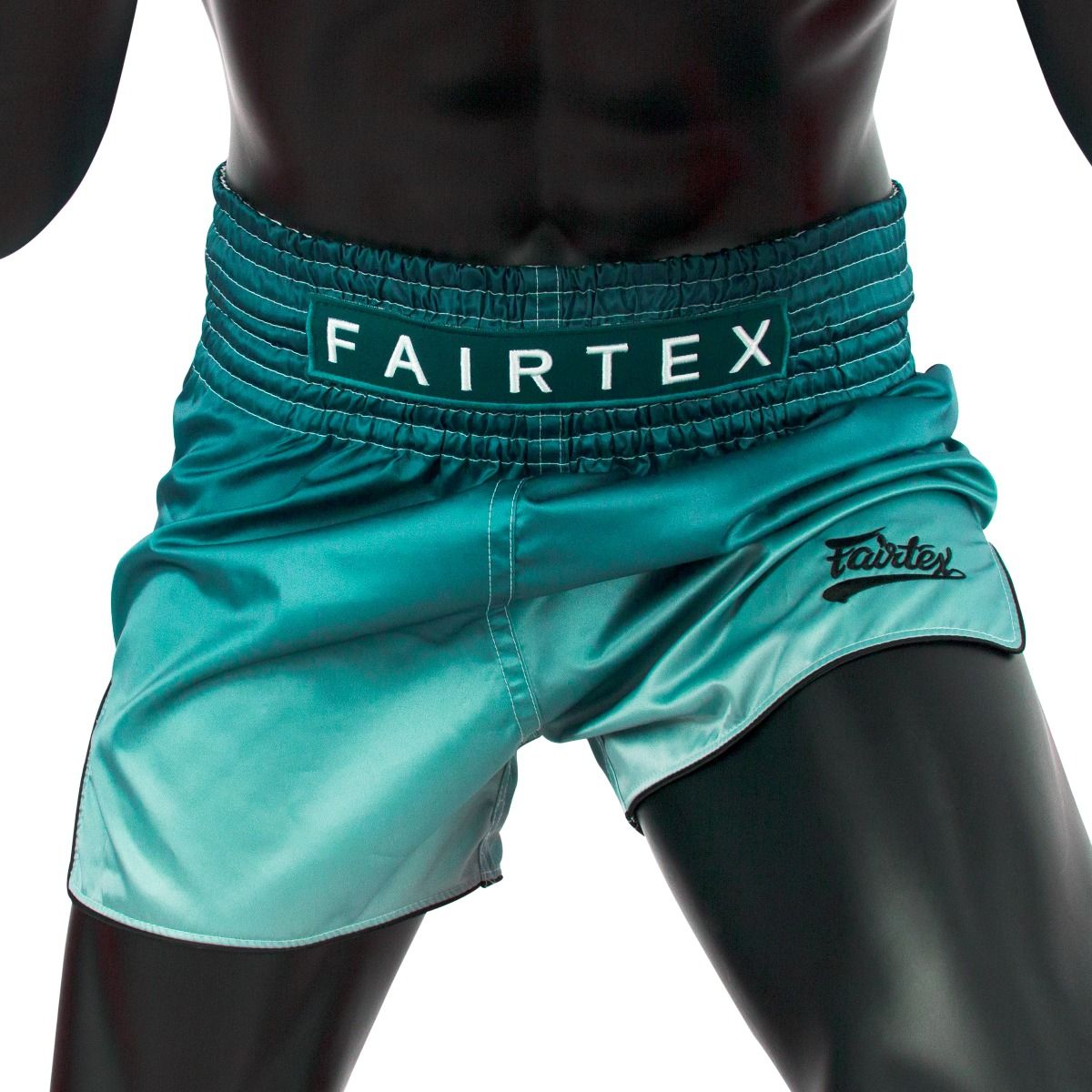 Fairtex Green Fade Muay Thai Boxing Shorts - Premium MMA & Kickboxing Training Gear for Men - Perfect for Muay Thai, MMA, Kickboxing & Fitness Workouts