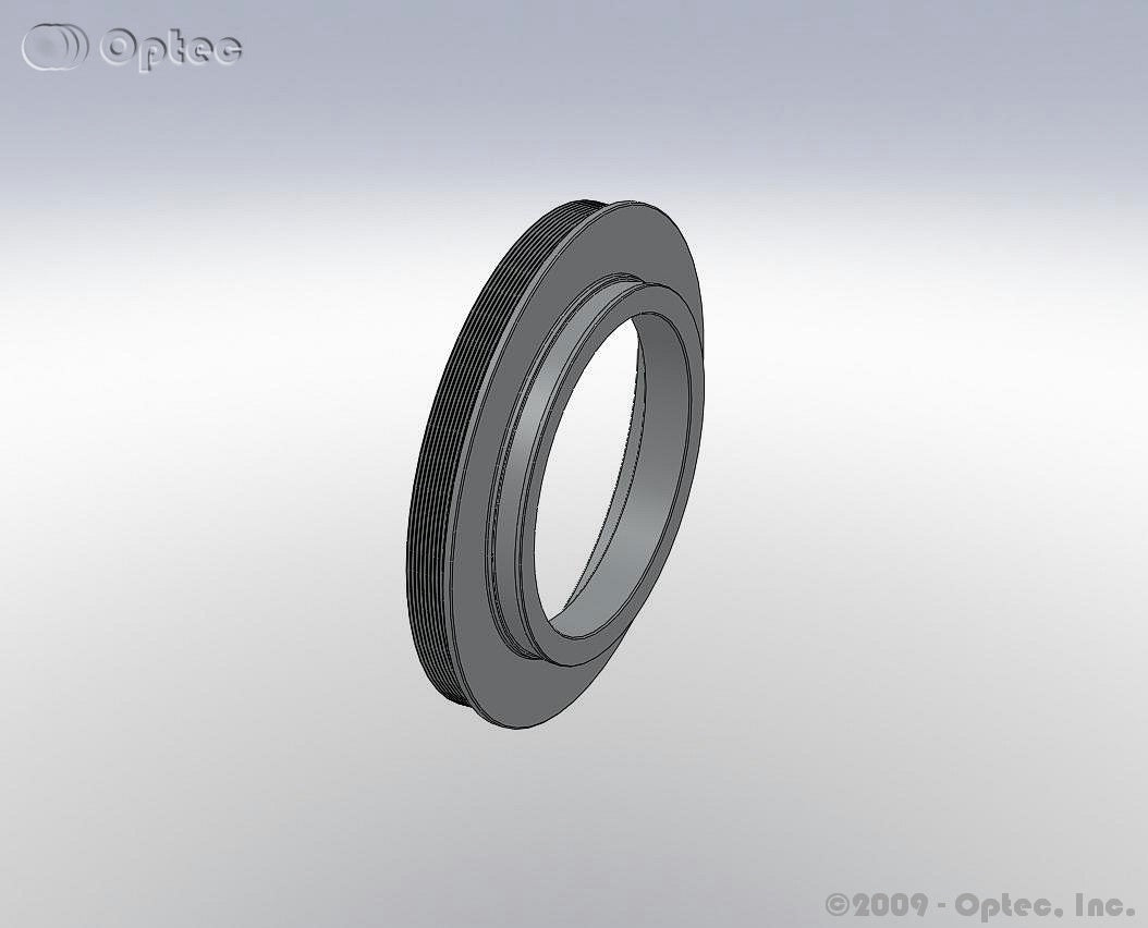 RCOS 4.75x24 TPI Thread to OPTEC 3600 Dovetail Mount Adapter (17823) - Perfect for Telescope & Astronomy Equipment Connection