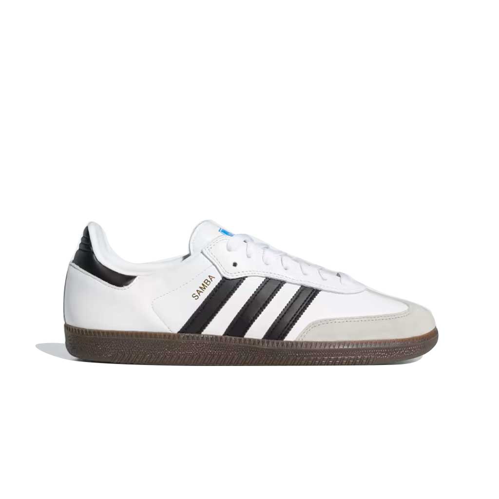 Adidas Samba ADV Sneakers - White/Black/Gum Sole - Classic Casual Shoes for Men & Women - Perfect for Streetwear, Gym, and Everyday Wear