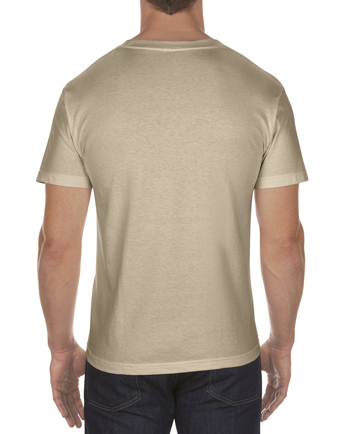 Alstyle AL1301 Adult 6.0 oz. 100% Cotton T-Shirt - Soft Comfortable Crew Neck Tee for Men & Women - Perfect for Casual Wear, Gym, Layering & Everyday Outfits