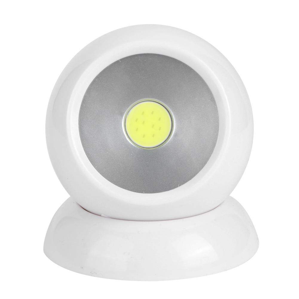 Yosoo 360° Rotating LED Night Light with Magnetic Base - COB LED Wall Light for Corridor, Stair, Bedroom, Bathroom & Nursery - Energy Saving Household Night Light for Kids and Adults