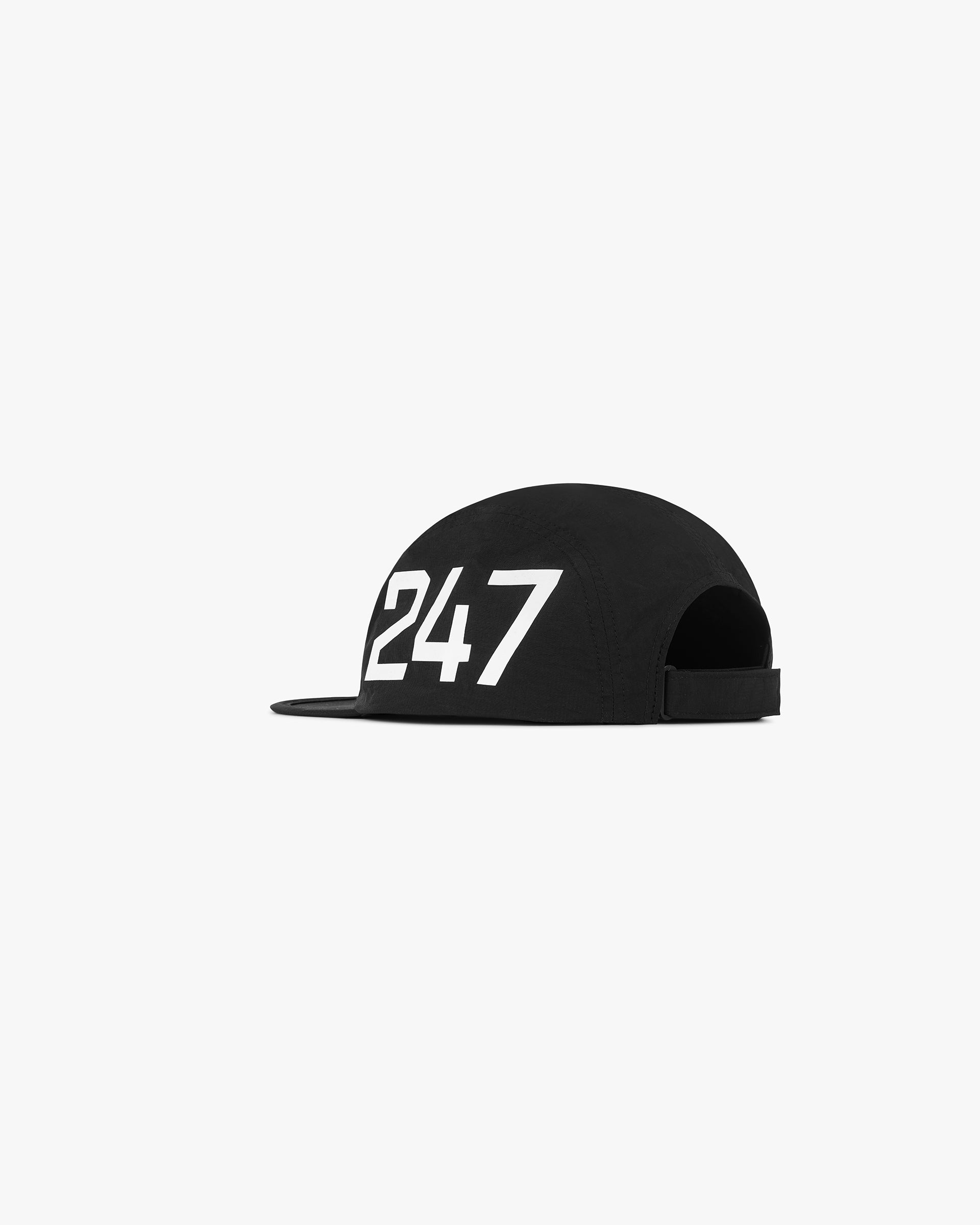 247 Ripstop Cap - Durable & Lightweight Adjustable Baseball Hat for Men & Women - Perfect for Outdoor, Hiking, Running & Casual Wear - Black