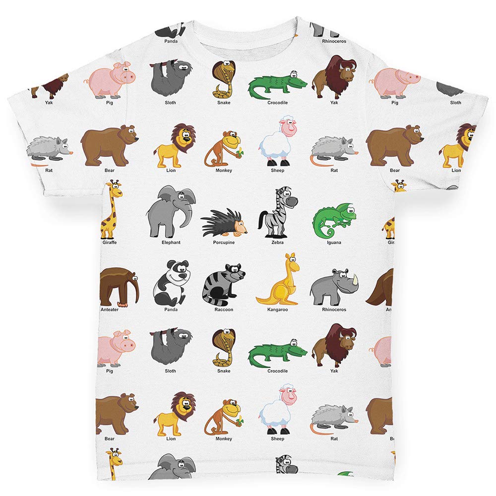 TWISTED ENVY Baby Girl Clothes - Adorable Zoo Animal Print Outfits for Newborns & Toddlers | Perfect for Playdates, Photo Shoots & Everyday Wear