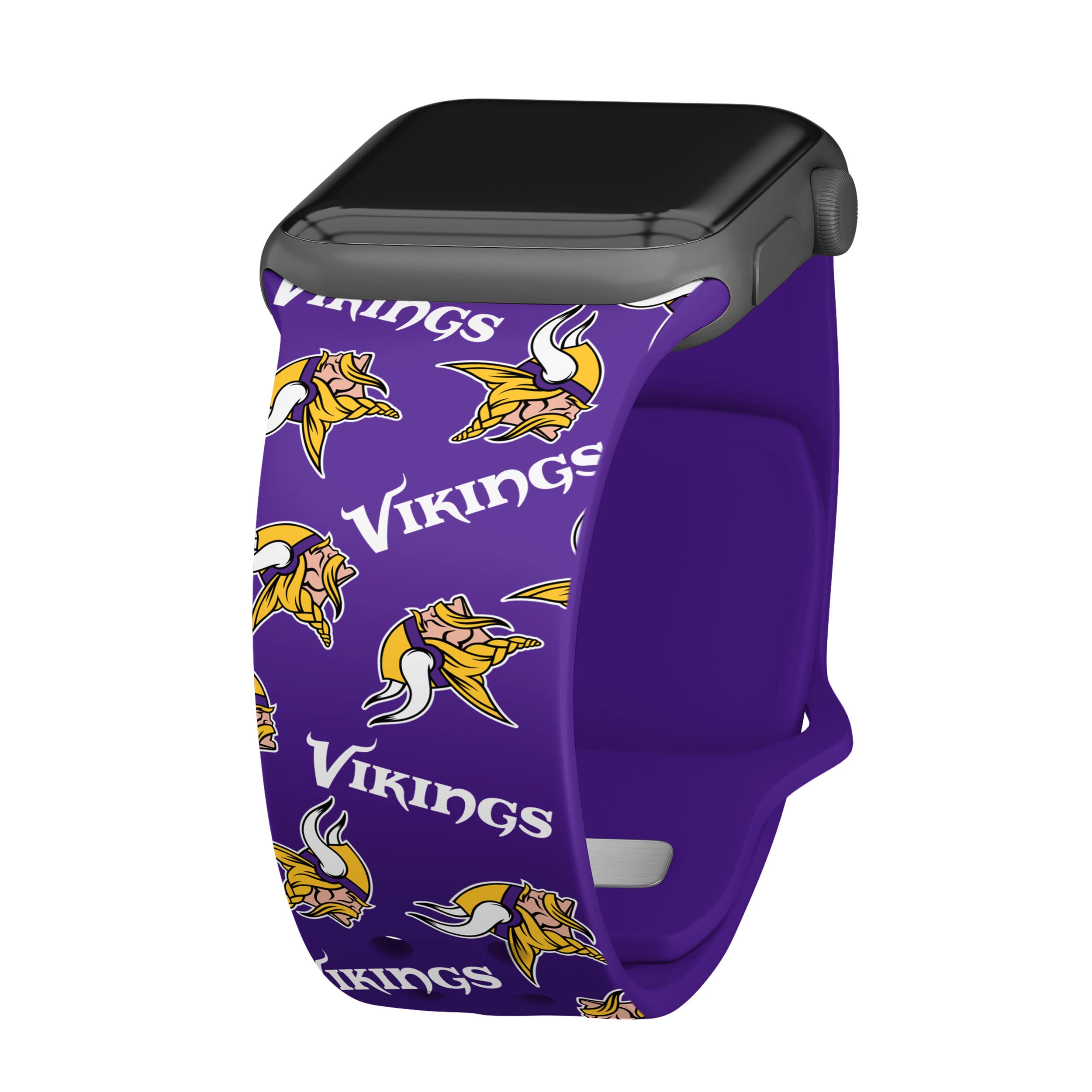 Minnesota Vikings HD Game Time Watch Band for Apple Watch - Perfect for Game Day & Sports Fans