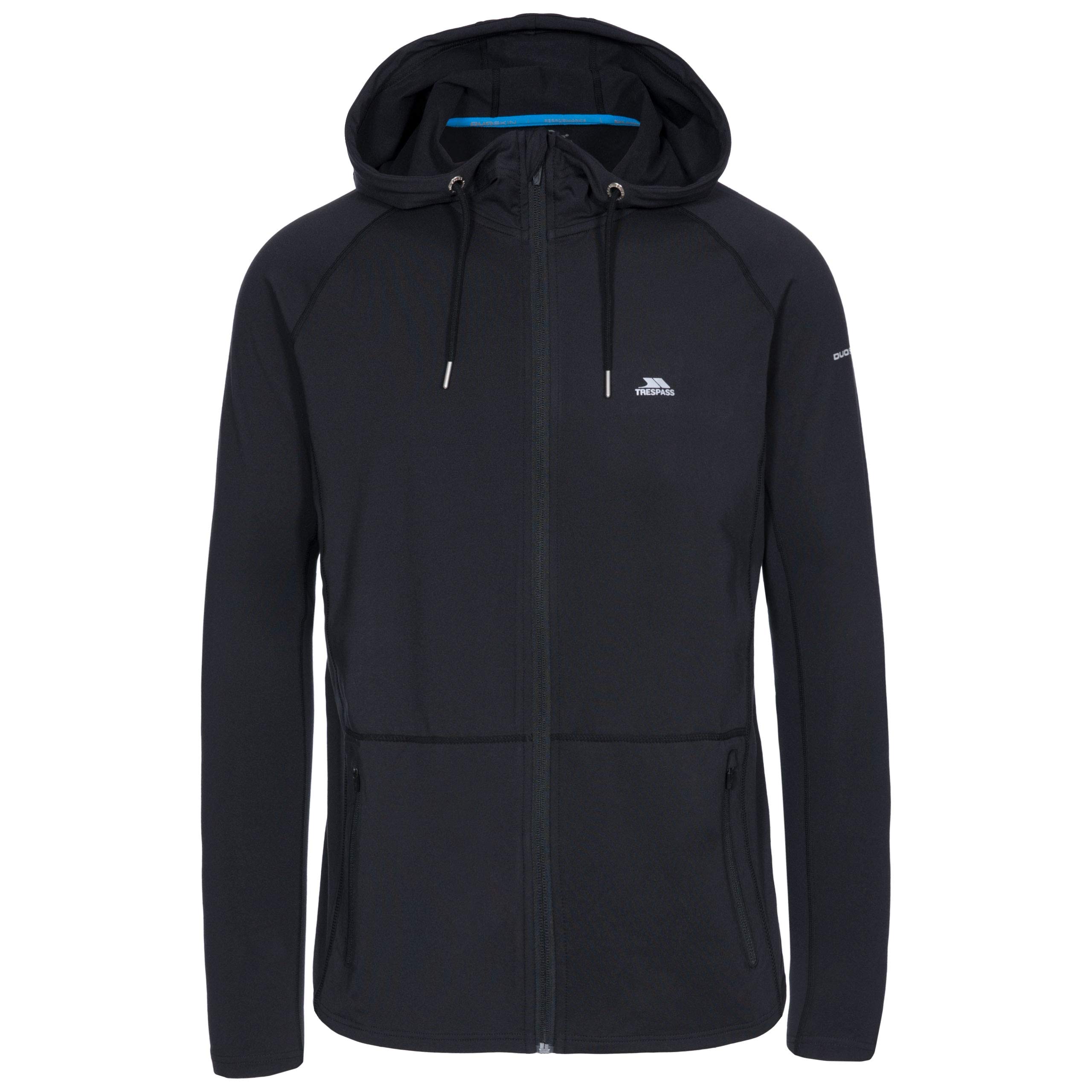 Trespass Men's Bryden Active Hoodie - Lightweight, Breathable & Water-Resistant Jacket for Outdoor Activities, Hiking & Running
