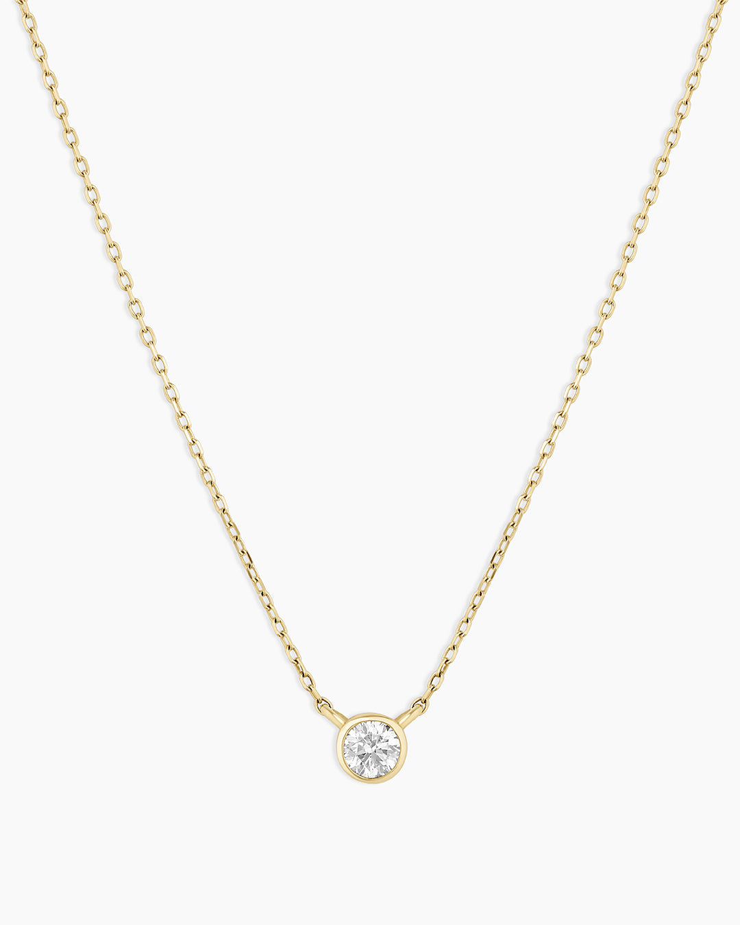 Elegant Classic Diamond Necklace for Women - 18K Gold Plated Pendant Jewelry Gift for Anniversary, Wedding & Special Occasions