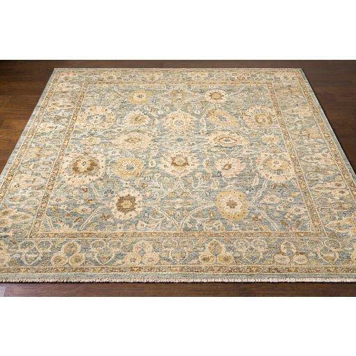 Hand Knotted Wool Area Rug - Brown, Sage & Beige - Anatolia Collection - Various Sizes - Perfect for Living Room, Bedroom & Office Decor