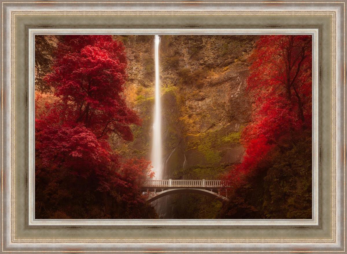 Multnomah Falls Fine Art Print by Alan Fullmer - Stunning Nature Photography for Home & Office Decor
