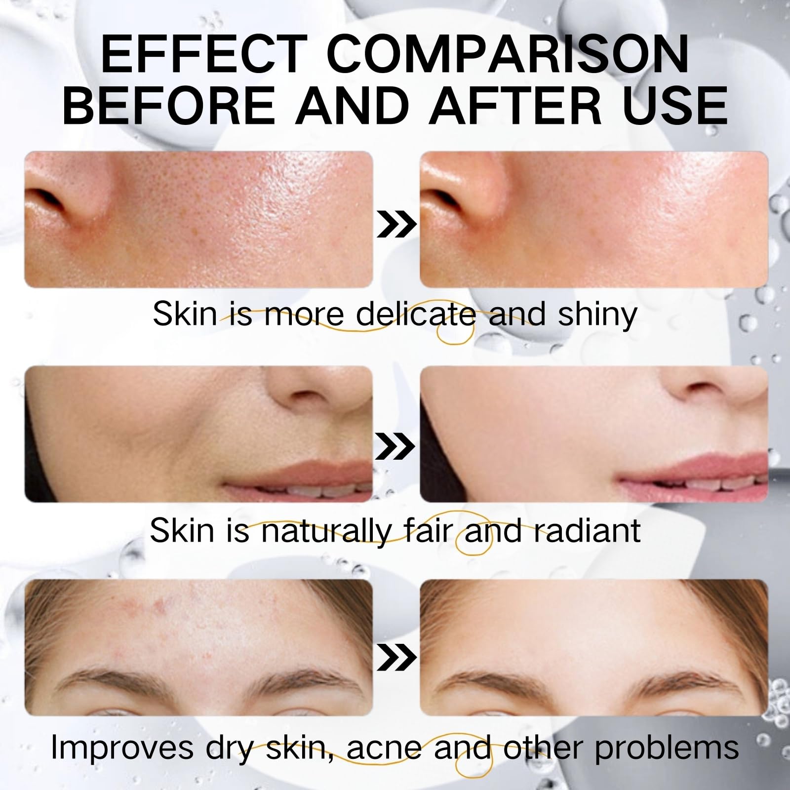 Bio Collagen Face Mask 5PCS - Deep Hydration Overnight Hydrogel Mask for Skin Care | Korean Beauty Facial Treatment | Perfect for Night Routine & Spa Days