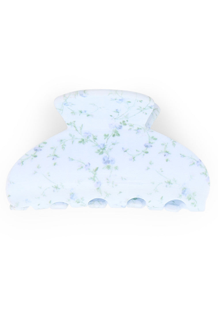 LoveShackFancy x Goody Blue Small Claw Hair Clips Set - Cute Hair Accessories for Women & Girls, Perfect for Parties, Weddings & Everyday Styling