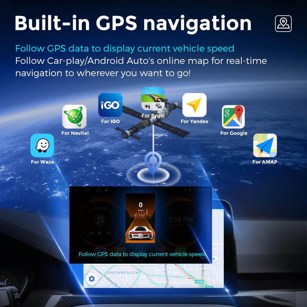 FELLOSTAR Wireless Android Auto & CarPlay Adapter - Type-C Plug-in for Android Phones & iPhones - Android Open System - Perfect for Hands-Free Driving & Seamless Music Streaming