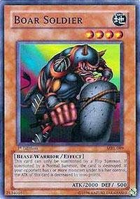 Yu-Gi-Oh! Boar Soldier (MRL-089) 1st Edition Common Card - Magic Ruler Series - Perfect for Collectors & Duelists - Enhance Your Deck Strategy