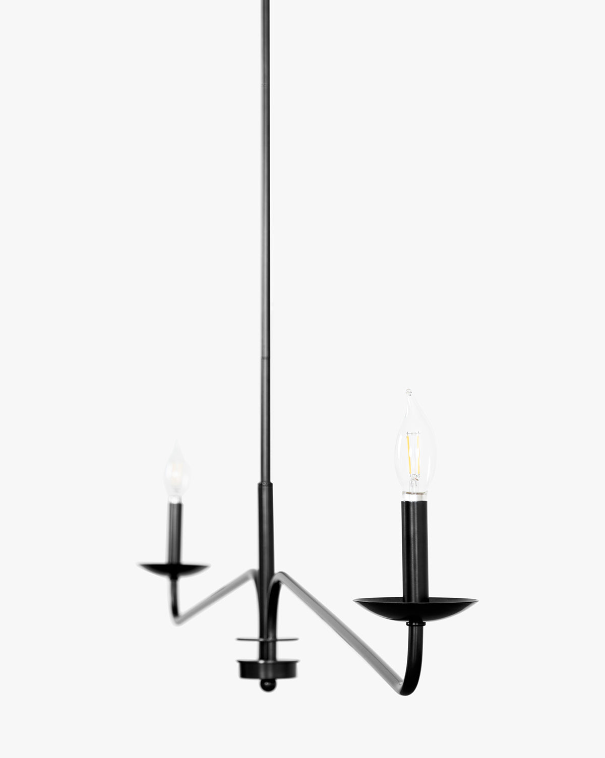 Philomena Linear Chandelier - Modern LED Pendant Light Fixture for Dining Room, Kitchen Island & Living Room | Dimmable Contemporary Lighting