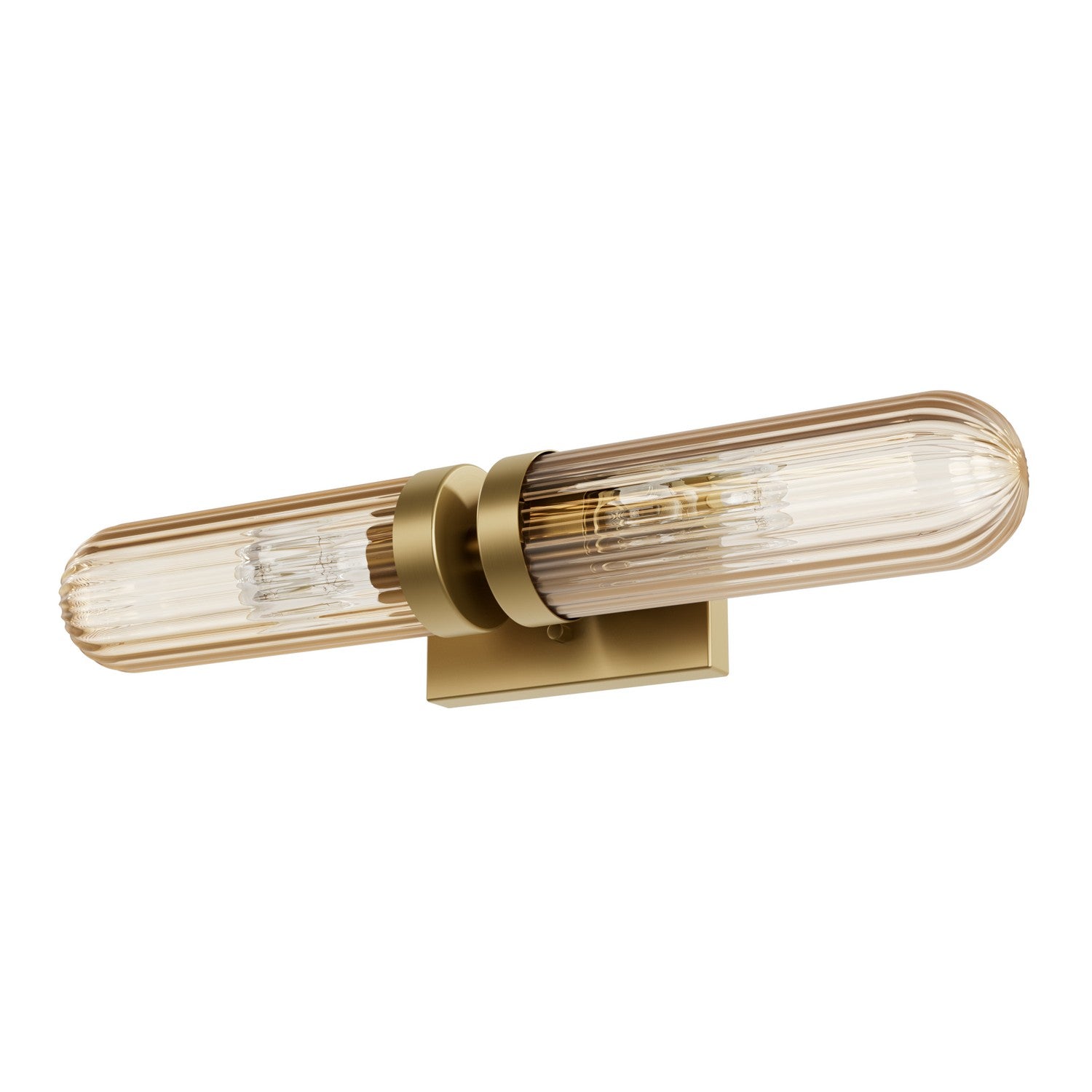 Powell 2 Light Vanity Sconce - Modern Bathroom Wall Light Fixture for Makeup Mirror & Vanity Area, Dimmable LED Lighting for Bedroom & Dressing Room