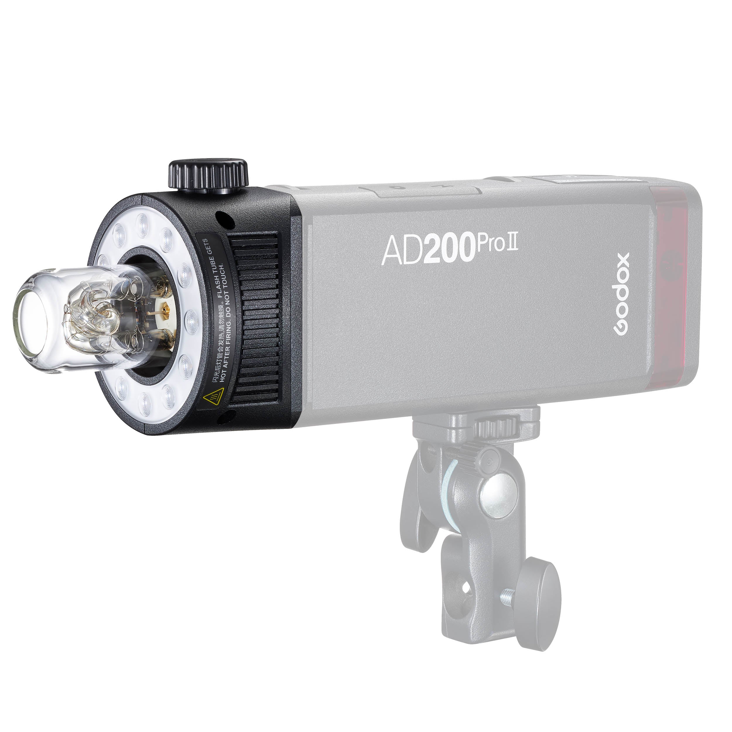 Godox AD200Pro II H200JII Replacement Bare Bulb Flash Head - Professional Studio Lighting for Photography, Portraits & Outdoor Shoots