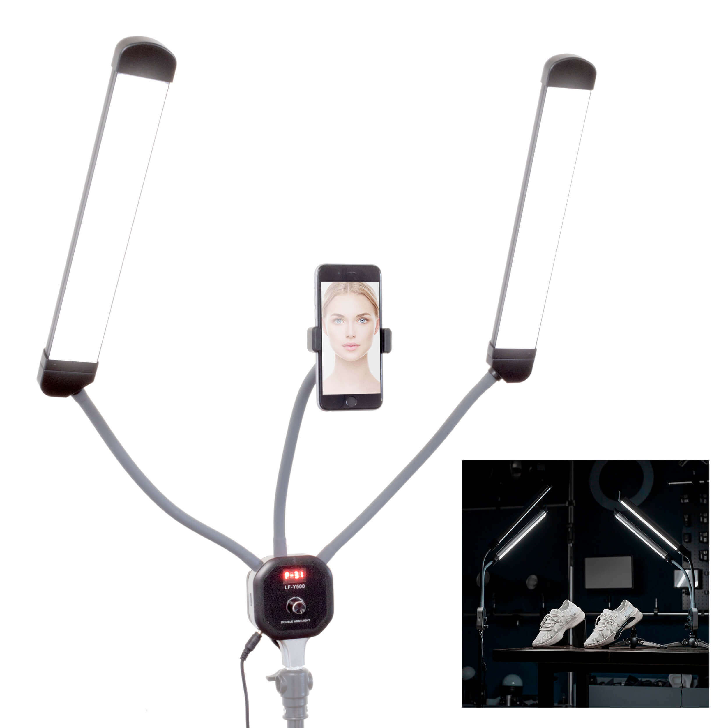 TIRA Double Arm LED Strip Light with 240cm (94.5