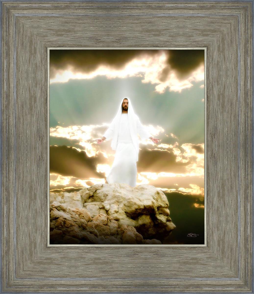 Behold My Beloved Son - Inspirational Christian Wall Art for Home & Church Decor | Perfect for Living Room, Bedroom & Gift Giving