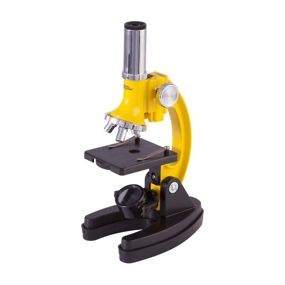 National Geographic 300x-1200x Kids Microscope Set with Hard Case - STEM Educational Toy for Children, Home School & Science Classroom Use