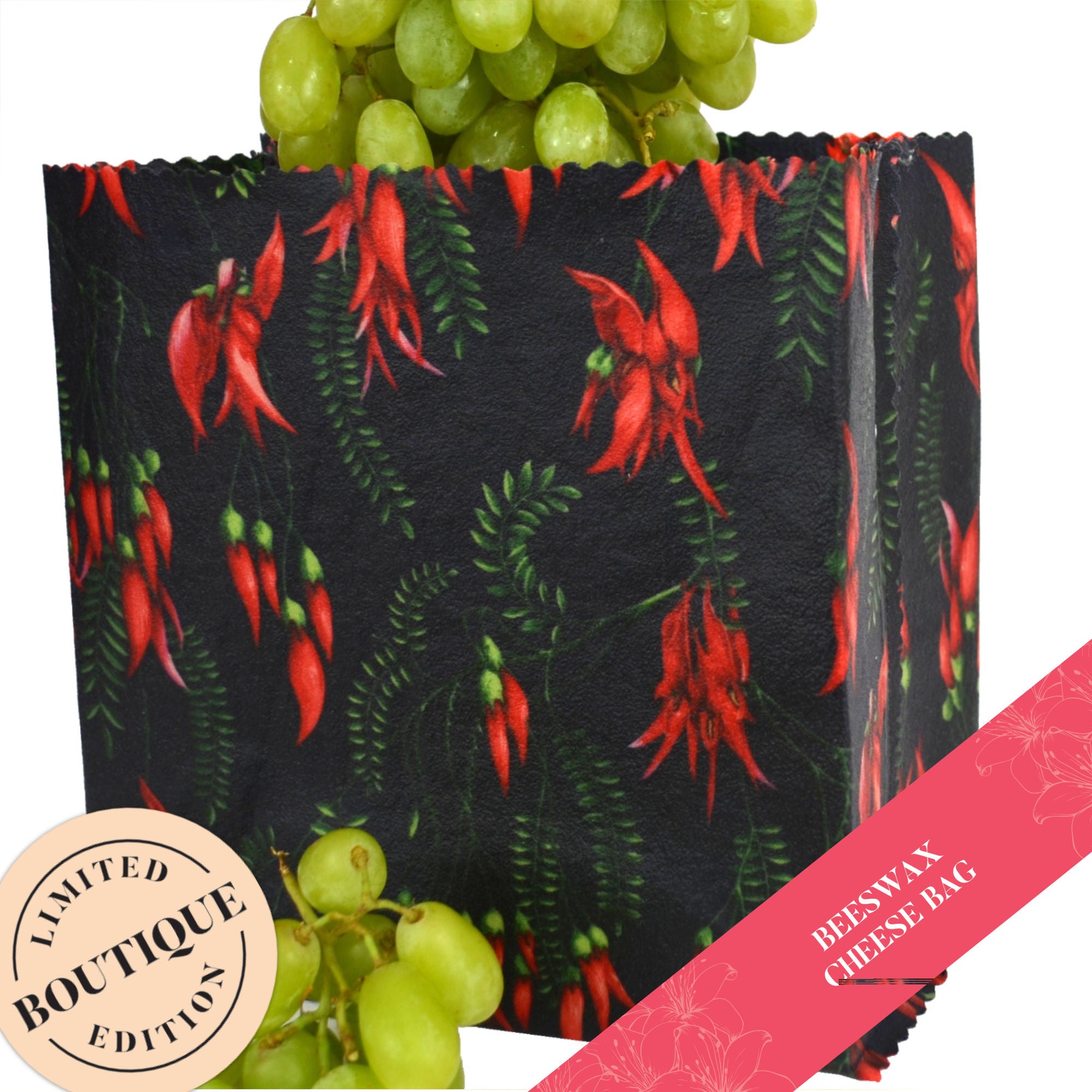 Premium Kaka Beak Cheese Bag - Reusable & Eco-Friendly Snack Pouch for Cheese Lovers | Perfect for Picnics, Hiking & Lunchboxes