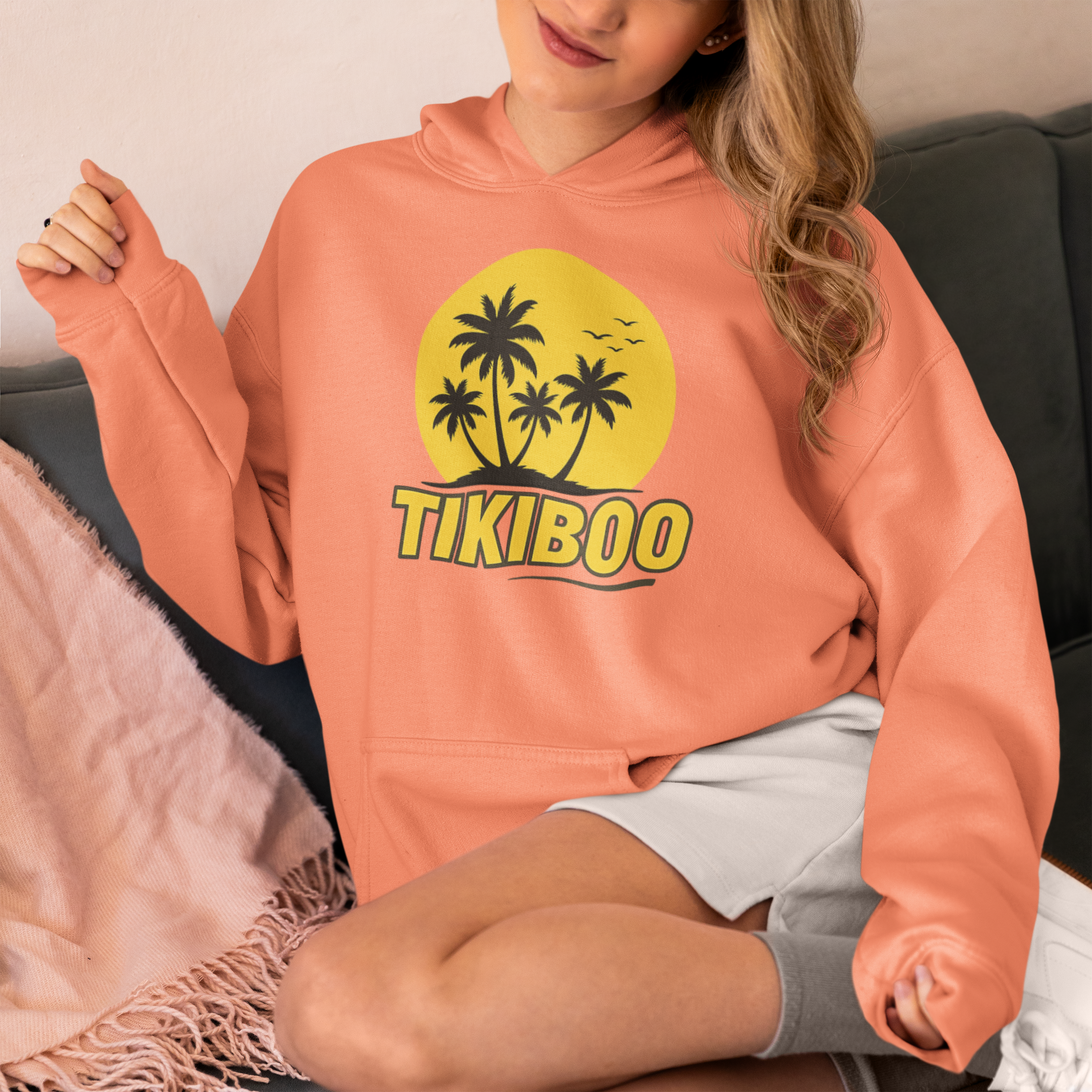 Palm Dreams Hoodie - Soft & Stylish Unisex Pullover Sweatshirt for Men & Women | Perfect for Casual Wear, Street Fashion & Loungewear
