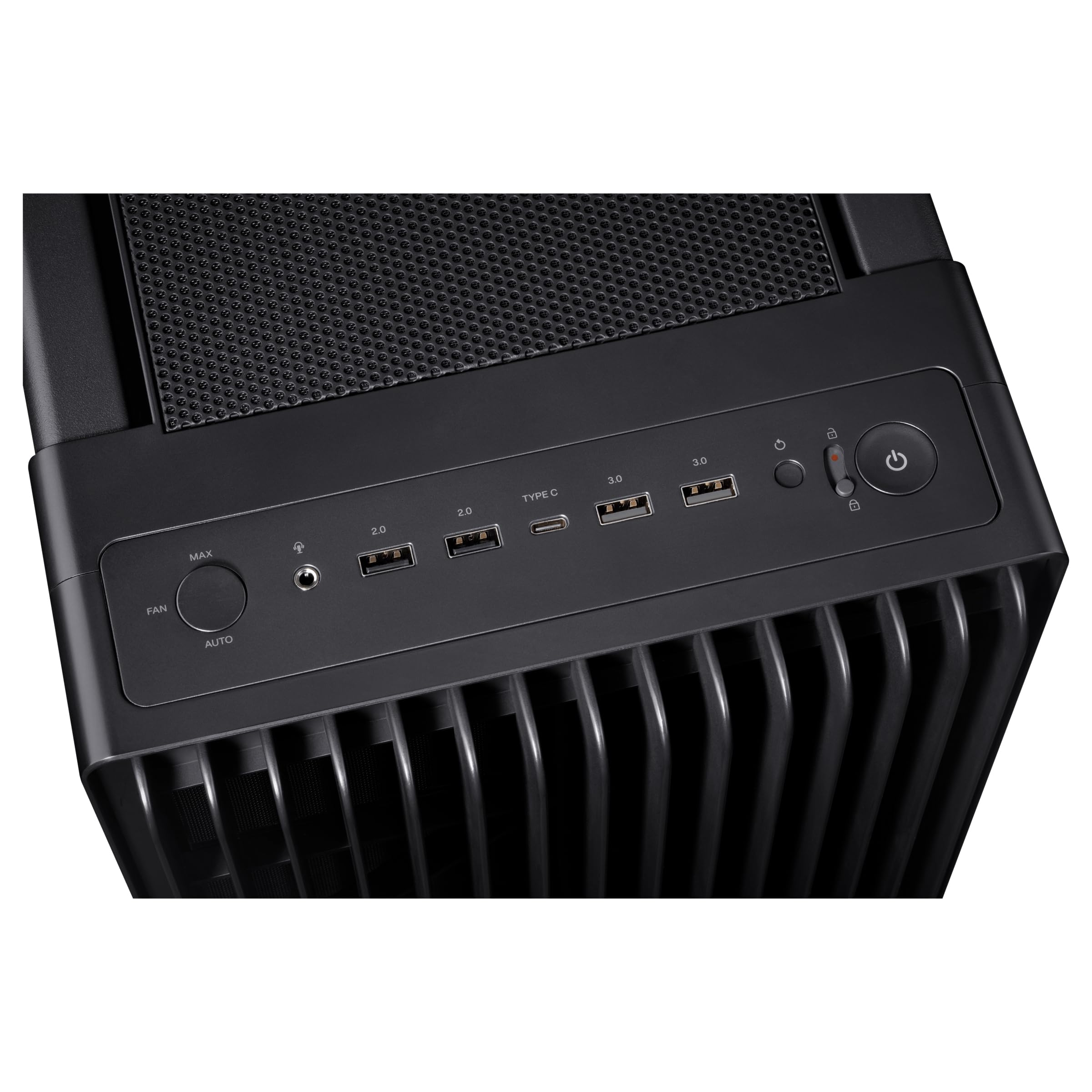 ASUS ProArt PA602 E-ATX PC Case - Supports 420mm Radiator, Includes 1x140mm & 2x200mm Fans, Front IR Dust Indicator, Tool-Free PCIe Mounting - Ideal for High-End Gaming & Professional Workstations