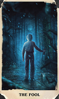 Stranger Things Tarot Deck and Guidebook - Official Netflix Inspired 78-Card Tarot Set with Instruction Book - Perfect for Divination, Gift Giving, and TV Show Fans