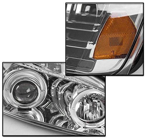 Pontiac Grand Prix Halo LED Projector Headlights with 6