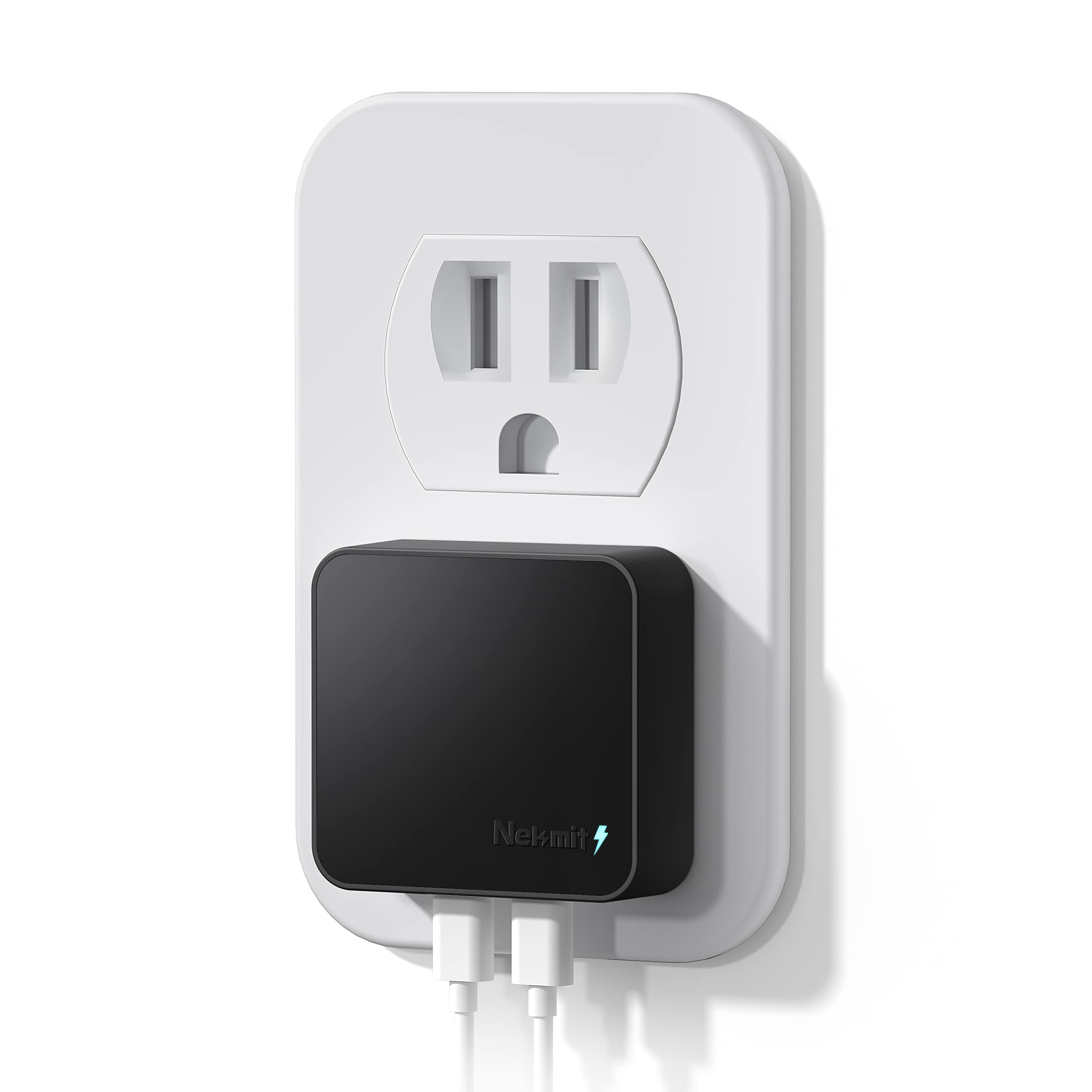 40W Dual Port USB C Wall Charger - PD Fast Charging Adapter for iPhone 14/14 Pro/14 Pro Max, Galaxy S23, MacBook Air, iPad Pro & AirPods | Slim Flat Design for Travel & Home Use