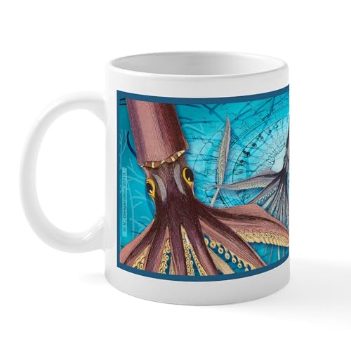 White - Giant Squid Mug