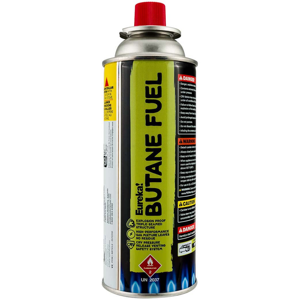 Premium Eureka Butane Fuel Refill Canister - 300ml High-Purity Butane Gas for Lighters, Torches & Camping Stoves - Fast, Clean Burning Fuel for Outdoor Cooking, Hiking & Survival Gear