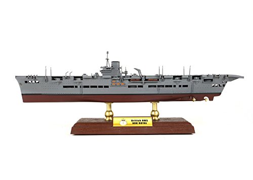 1:700 Scale HMS Ark Royal Aircraft Carrier Model Kit - Premium British Navy Warship for Collectors & History Enthusiasts - Perfect for Display, DIY Projects & Military History Education