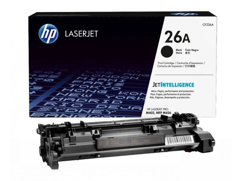 Original HP 26A Black Toner Cartridge for HP LaserJet Pro M402 M426 Printers - High Yield Printing for Office & Home Use